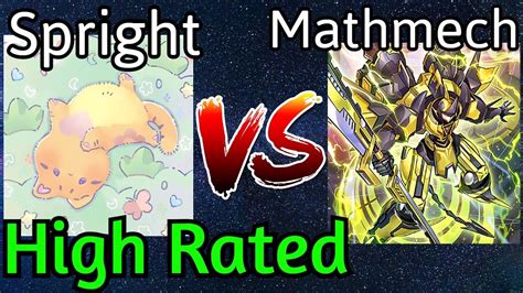 Spright Melffy Vs Mathmech High Rated Db Yu Gi Oh Youtube