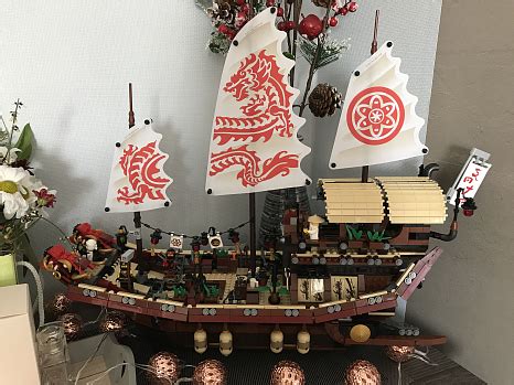 Конструктор LEGO Ninjago (Ниндзяго) 70618 Летающий корабль Мастера Ву ...