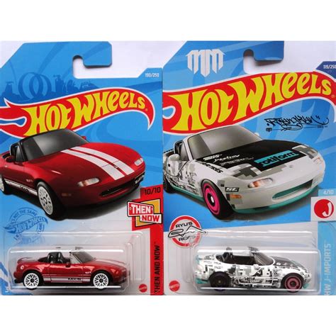 Hot Wheels Oferta Minis Mazda Mx Miata Faz A Boa