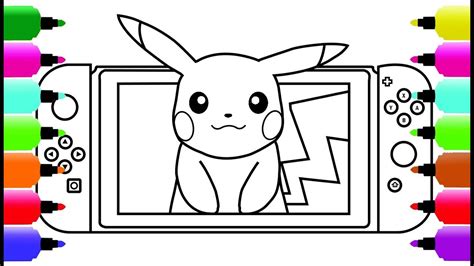 Free Printable Nintendo Switch Coloring Pages