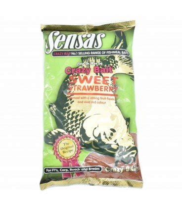 Zan Ta Sensas Crazy Bait Sweet Strawberry Kg Sensas Sport Sklep