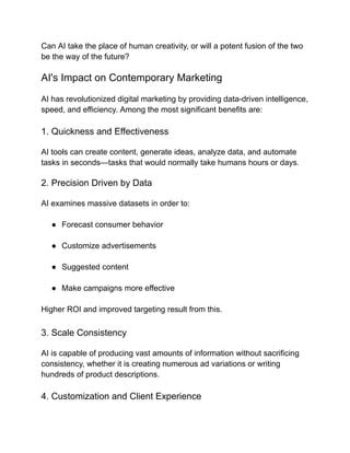 marketing ai  human creativitypdf