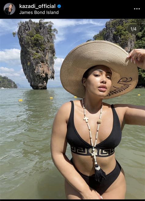 Patricia Kazadi Pozuje W Bikini Na Wyspie Jamesa Bonda Kozaczek