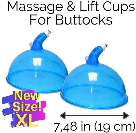 Vacuum Buttocks Lifting Butt Cups Xl Cuppings Etsy