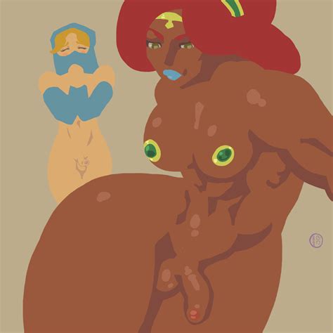 Urbosa And Link By Heatbox Hentai Foundry