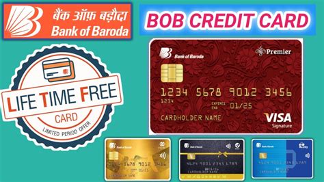 Bob Lifetime Free Credit Card Bank Of Baroda Free Credit Card