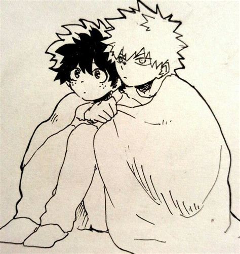 Katsuki Bakugou X Izuku Midoriya Katsudeku Bakudeku 勝デク Arte De Anime Arte Anime