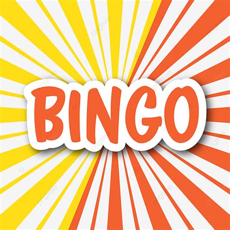 Letras De Bingo Fundo Laranja Listrado Png Clube Cart Es De