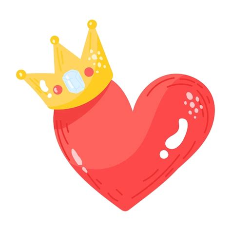 Icono De Etiqueta Plana De Moda Del Amor Real Vector Premium