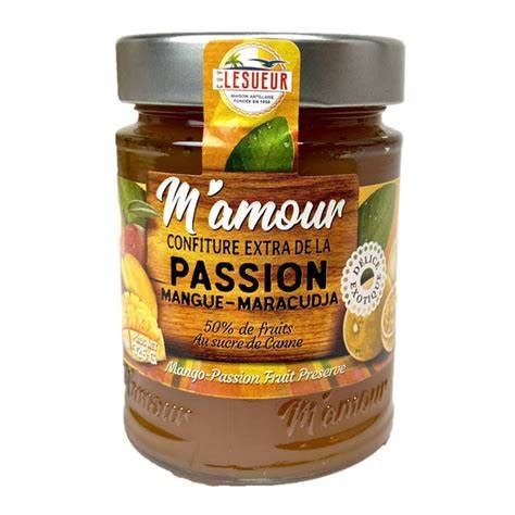 Confiture Passion Mangue Maracudja Gr Envies D Afrique