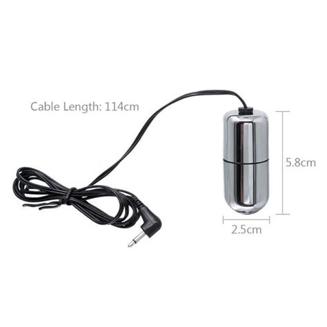 Plug Anal Vaginal à impulsion électrique œuf de saut électrostimulateur de Prostate Massage