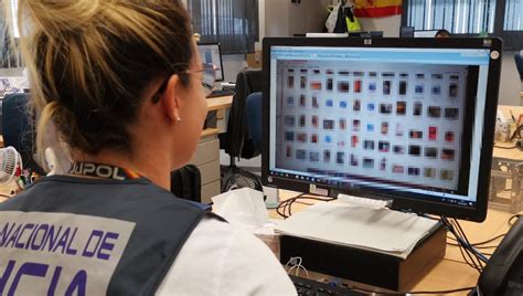 La Policía Nacional Desmantela Una Red De Distribución De Pornografía Infantil En España Y