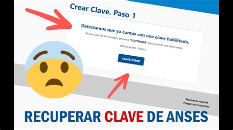 Como Recuperar La Clave De La Seguridad Social De ANSES O Crearla Si Te