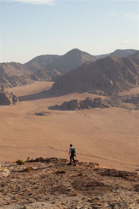 Hiking Jebel Al Hash In Wadi Rum Desert Eyes In 2023 Jordan Travel