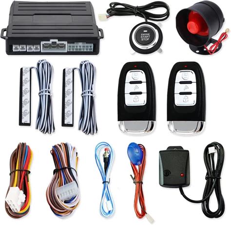 Car Alarm Vibration Sensor Alarm With Autostart Engine Remote Starter