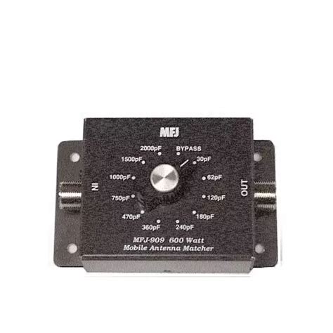 MFJ-909 600W Mobile Antenna Matcher - GPS Central