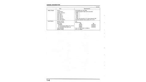1986 Honda Trx70 Repair Manual 5