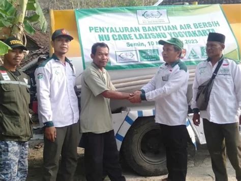 Atasi Kekeringan NU Care LAZISNU DIY Salurkan 40 Ribu Liter Air Bersih