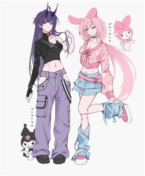 kuromi outfit ideas