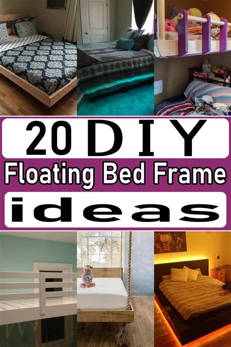 20 DIY Floating Bed Frame Plans And Ideas - Craftsy