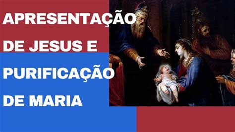 QUARTO MISTÉRIO GOZOSO Apresentação do menino Jesus no Templo e a