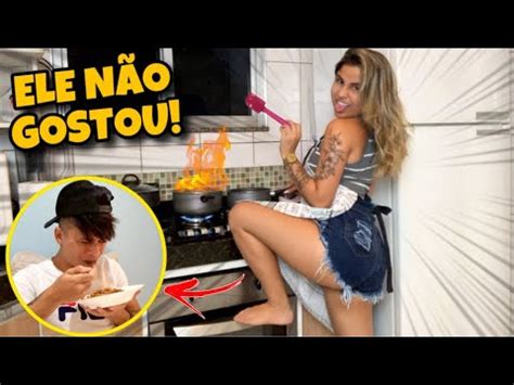 FIZ UMA COMIDA ESPECIAL PRO MEU NAMORADO ele não gostou YouTube