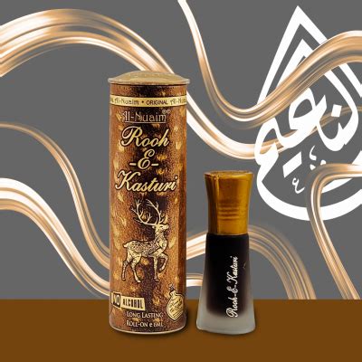 Al Nuaim Perfume Rooh E Kasturi 6 Ml Fragrance Attar Unisex Pocket