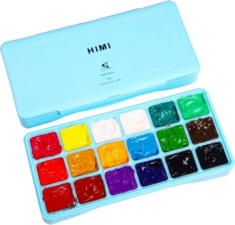 Himi Peinture Gouache Kit Couleurs X Ml Couleurs Gouache Non