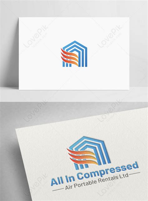 air compressor logo design template imagepicture