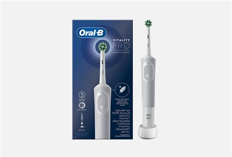 Oral-B Электрическая зубная щетка Vitality Pro White 1 шт — купить ...