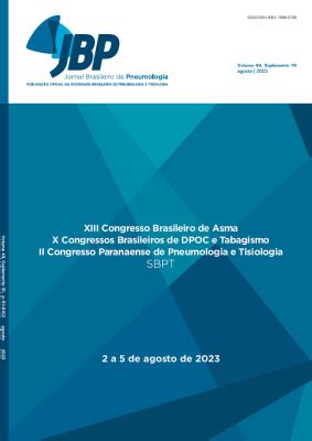 Trabalhos XIII Congresso Brasileiro De Asma X Congressos Brasileiros