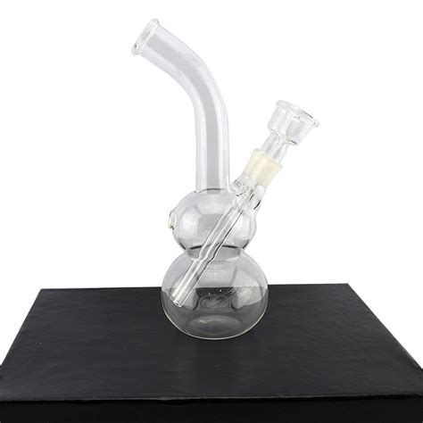 Glass Bong Double Bowl