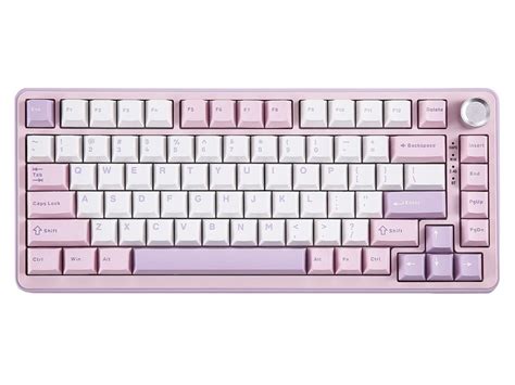 Yunzii B Pro Gasket Tri Mode Hot Swap Milk Switch Wireless Mechanical Keyboard Purple