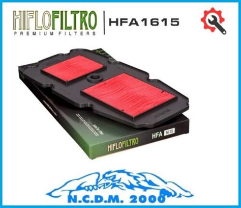 Filtre à Air Hiflo HFA1615 Type Original Honda Transalp XLV 650 2001