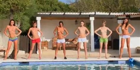 Six Naked Chicks By The Pool From Russia Video Tnaflix
