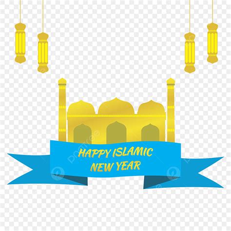 Islamic New Year Vector Hd Png Images Islamic New Year With Mosque And