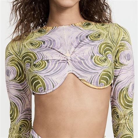 Andrea Iyamah Bikini Akacia Bikini Top Size Depop