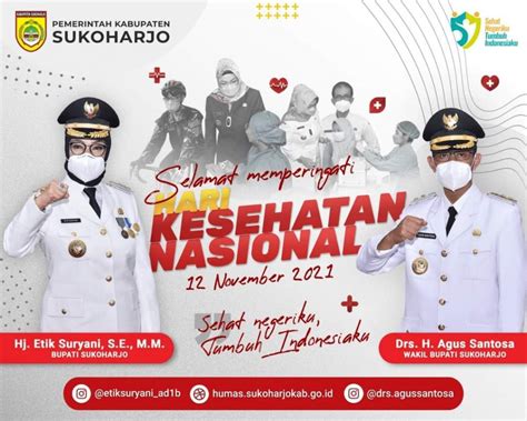 Pemerintah Kabupaten Sukoharjo Beserta Jajarannya Mengucapkan Selamat