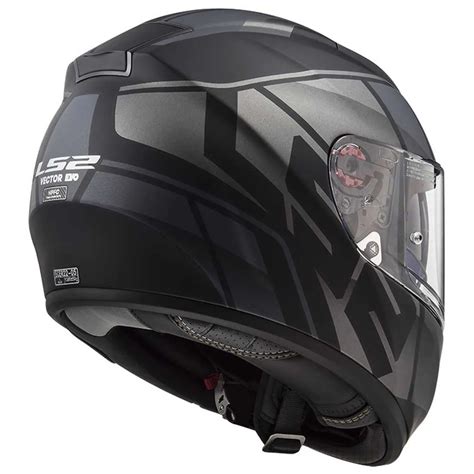 LS2 Capacete Integral FF397 Vector Evo Preto, Motardinn