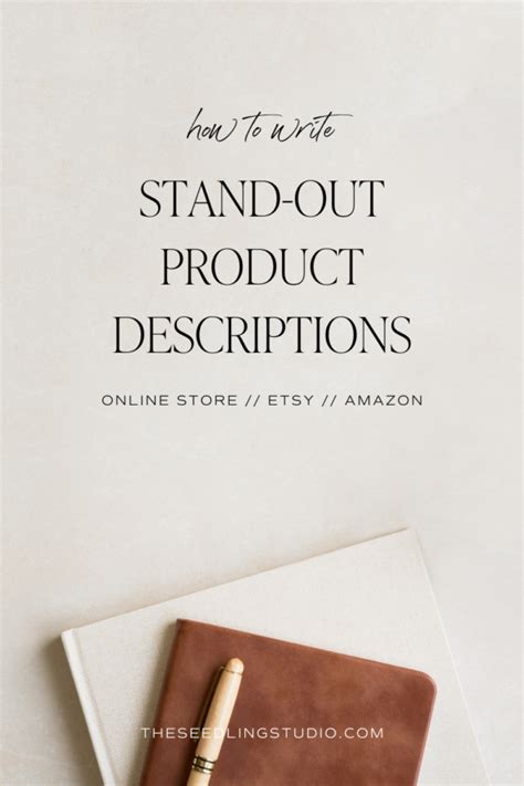 5 Tips For Writing Great Product Descriptions That Stand Out Sell