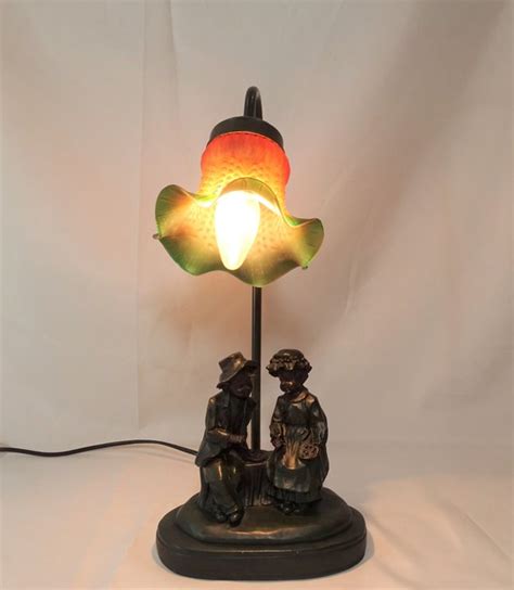 Lampe Tulipe Bronze Doccasion