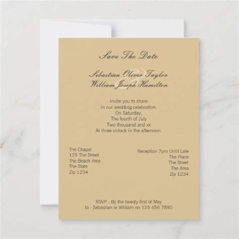 Gay Rainbow Love Heart In The Sand Invitation Zazzle