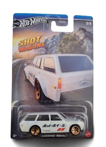 Amazon Hot Wheels Datsun Bluebird Wagon White Hot Wagons Toys Games