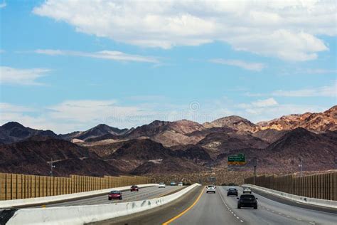 Highway 93 Nevada stock photo. Image of pavement, hilly - 7260420