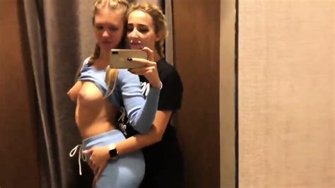 Two Horny Amateur Girls Playing With Pussy