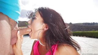 Shameless Cocksucker Megan Rain Gets Her Throat Pummeled Porn Movies 3Movs