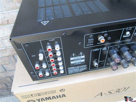 Yamaha A s301 integrated amp like new in box (Black) Photo #2643854 ...