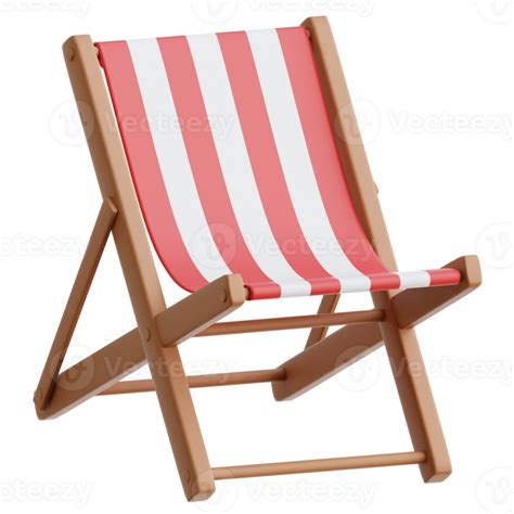 Beach Chair D Illustration Png