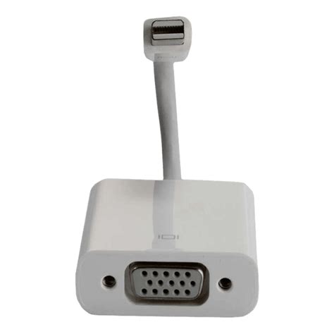 Buy Apple Mini Displayport To Vga Port Adapter Video Display Function White Online Croma