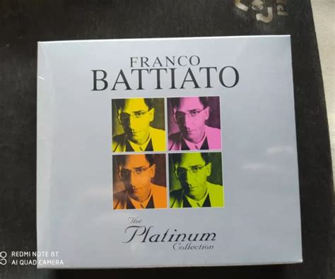 Franco Battiato The Platinum Collection Box Cd Nuovo E